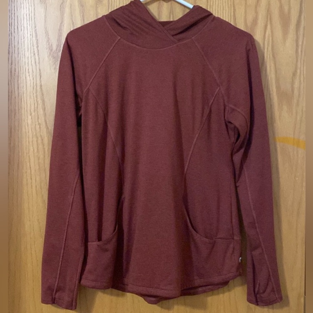 RBX Hooded Athletic Top Burnt Orange